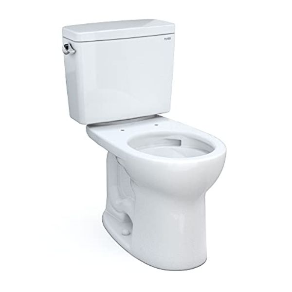 CST775CEFG-01 Drake Round Front 1.28 GPF Cefiontect Toilet, Cotton - 2 Piece