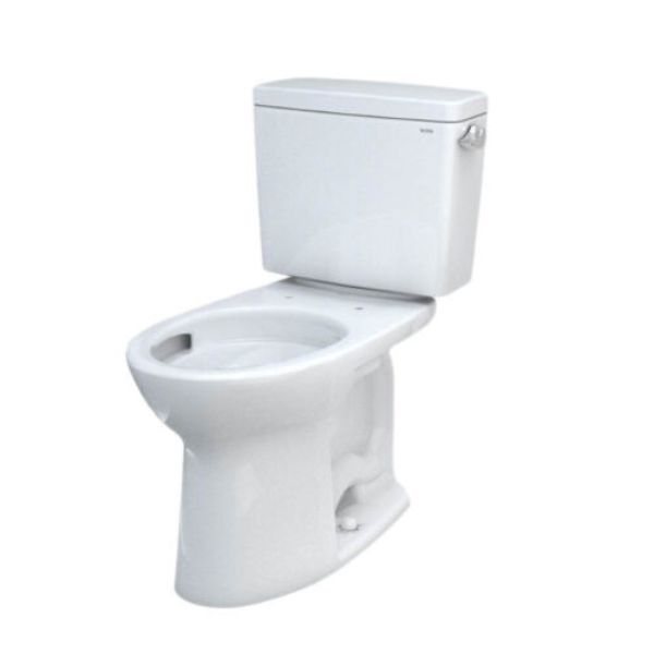 CST776CEFRG.10-01 10 in. Drake 1.28 GPF Right Hand Lever Toilet, Cotton - 2 Piece -  Toto, CST776CEFRG.10#01