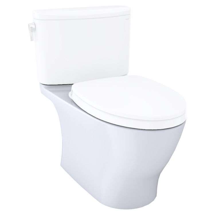CT442CUFGT40-01 Nexus Two-Piece Elongated 1.28 GPF Washlet Plus Ready Universal Height Toilet Bowl with Cefiontect, Cotton White -  ProComfort, PR3245500