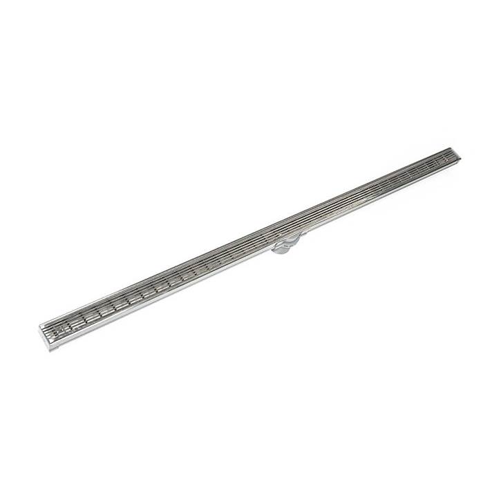 ISLAG3836SS CVR LF 36 S-PVC S-PVC Series Low Profile Complete Kit Shower Drain