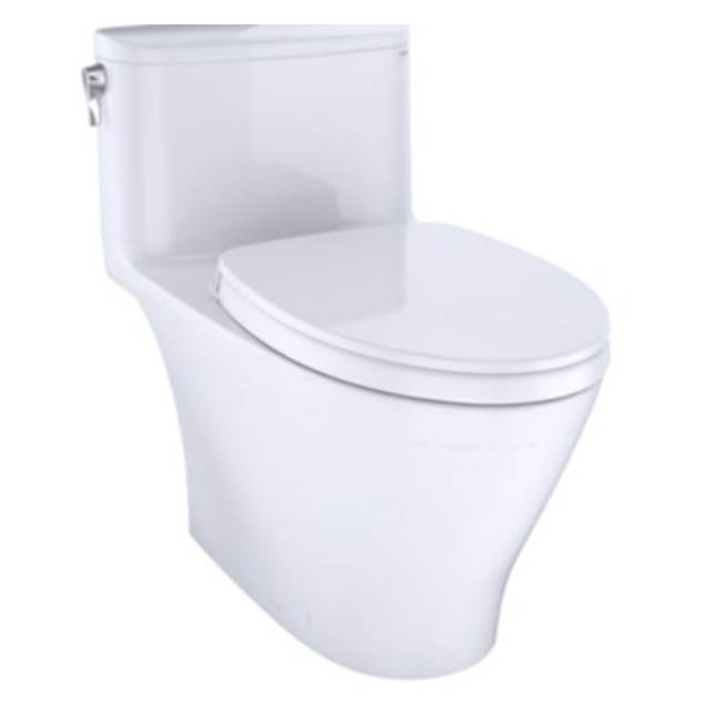 Picture of Toto CST642CUFGAT40-01 1 Gallon Nexus One-Piece Elongated 1.0 GPF Washlet & Auto Flush Ready Universal Height Toilet with Cefiontect&#44; Cotton White
