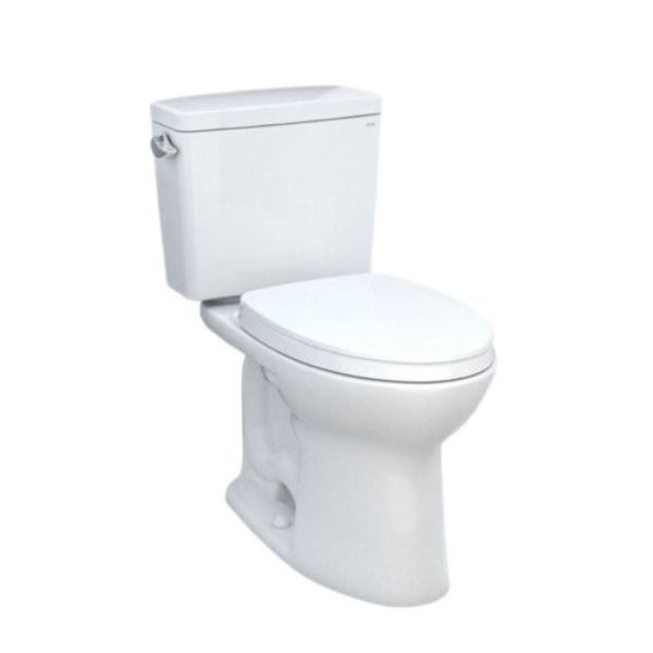 MS776124CEFG-01 Drake UH with Seat 1.28 GPF Cefiontect Washlet Plus Left Hand Lever Toilet - 2 Piece -  Toto, MS776124CEFG#01