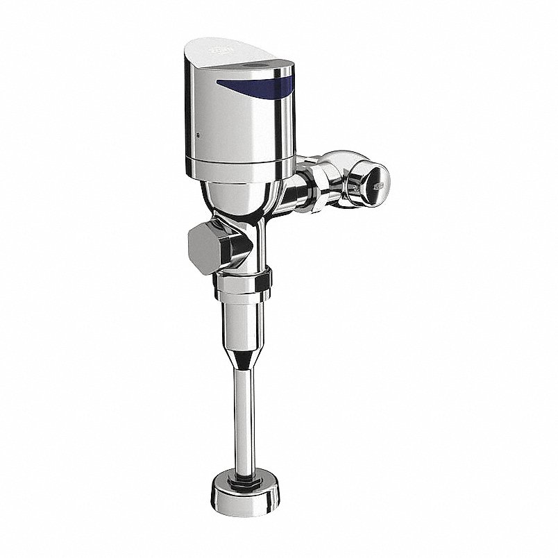 Zurn Industries ZER6003AV-EWS-TM Exposed Battery Powered Sensor Diaphragm Flush Valve for Urinals - 0.5 gpf, 11 1/2 Rough In, Automatic Sensor, Chrome