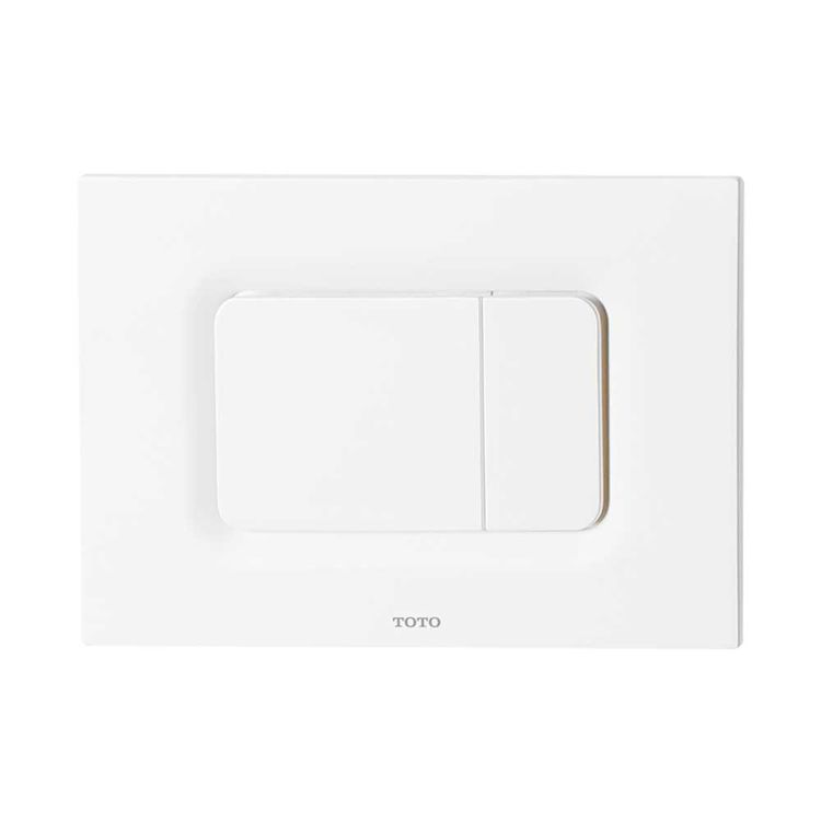 YT920-WH Basic Square Push Plate, White
