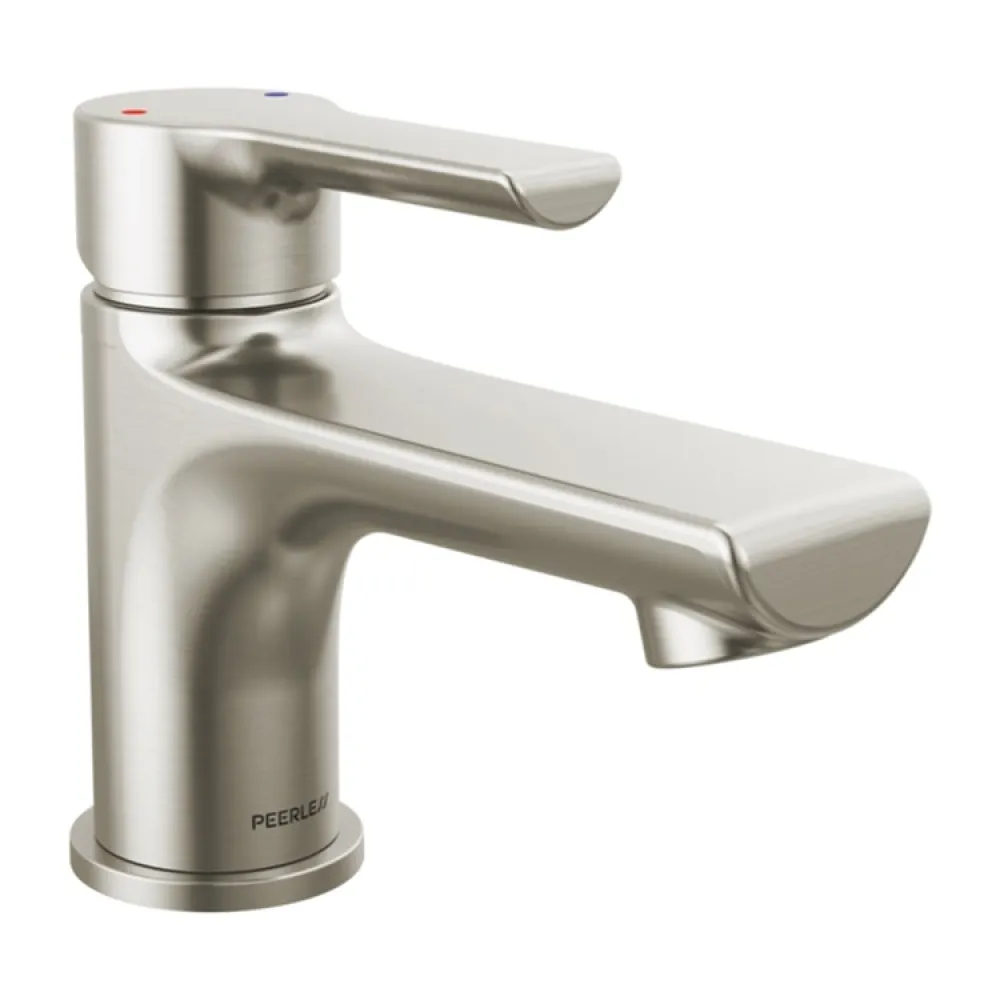P1512LF-BN Peerless Flute Single Top Handle Lavatory Faucet