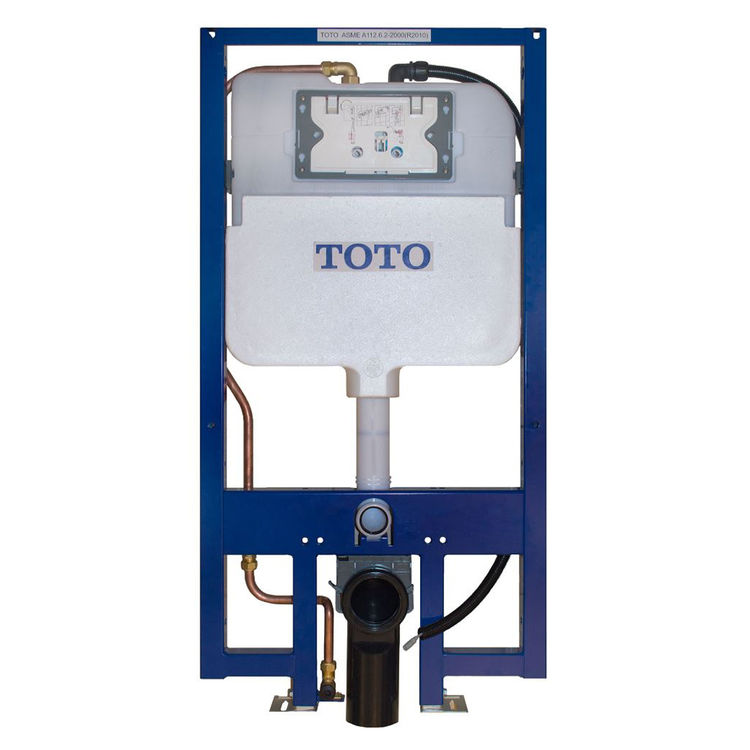 1.28 GPF & 0.9 GPF In Wall Tank System with Copper Pipe for CCT