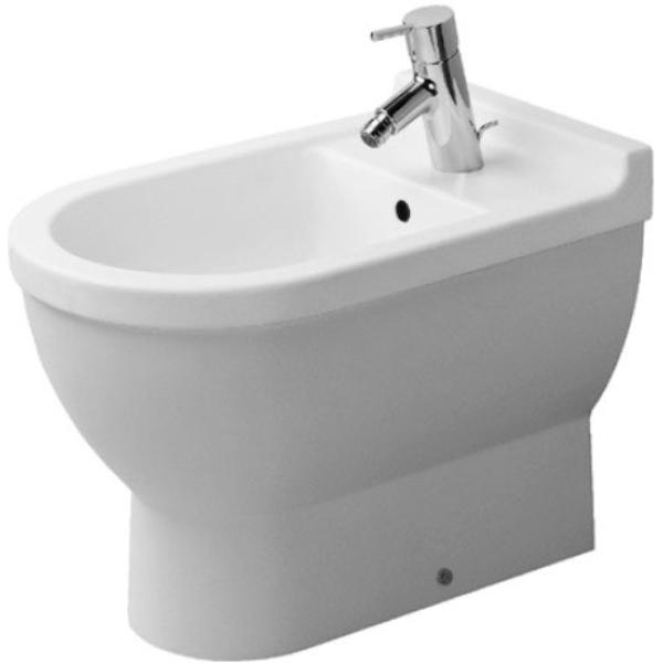 Duravit 2230100000 Starck 3 Floor Mounted Bidet - Less Faucet