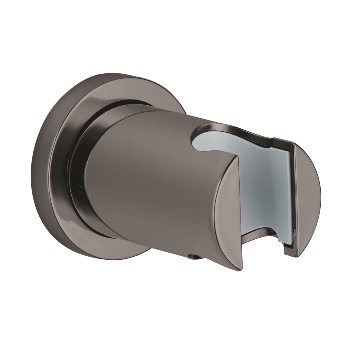 Grohe 27074A00 Rainshower Wall Mount Hand Shower Holder, Hard Graphite