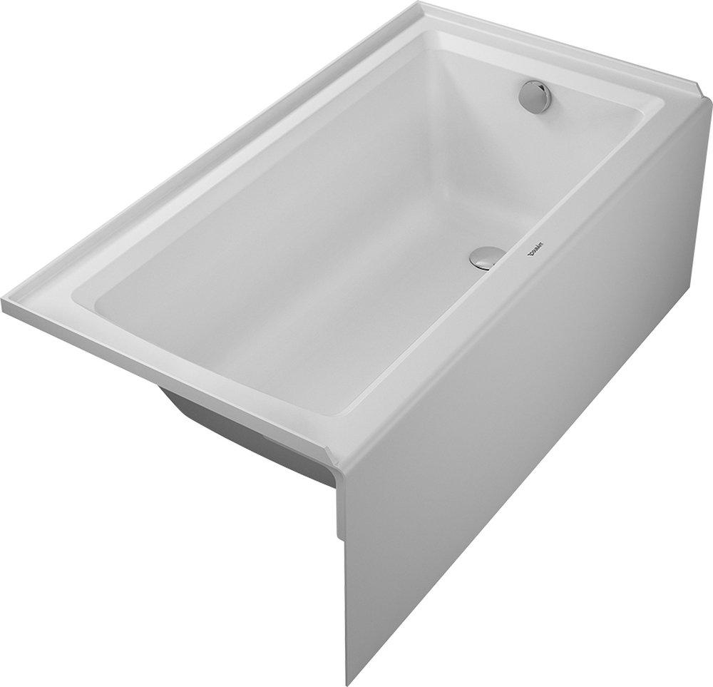 700442000000090 Architec Rectangular Bathtub - White