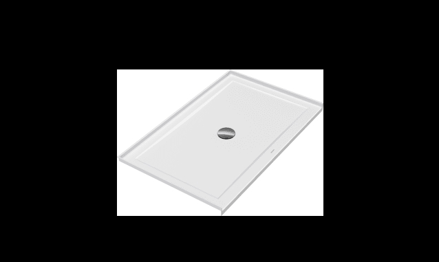 Picture of Duravit 720253000000090 Architec Shower Tray - White