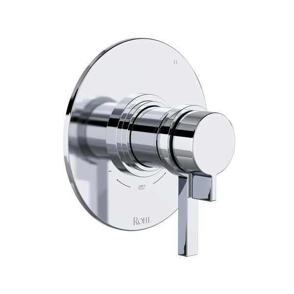 Picture of Rohl TLB47W1LMAPC Lombardia 0.5 in. Thermostatic & Pressure Balance Trim with 3 Functions No Share with Lever Handle - Polished Chrome