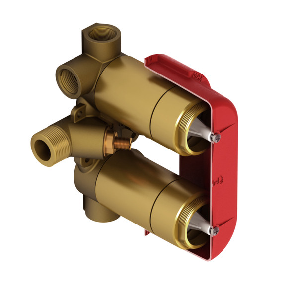 Picture of Rohl R46 0.75 in. Thermostatic & Pressure Balance Rough-in Valve Multi-Function System - Unfinished