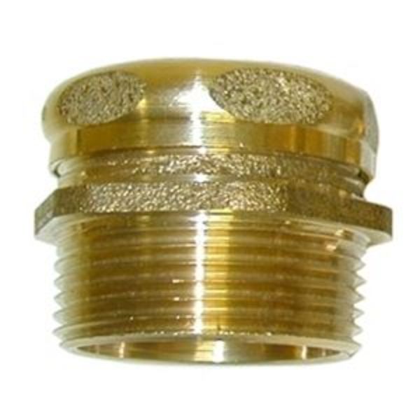 1.25 x 1.5 in. MIP Rough Brass Waste Connector