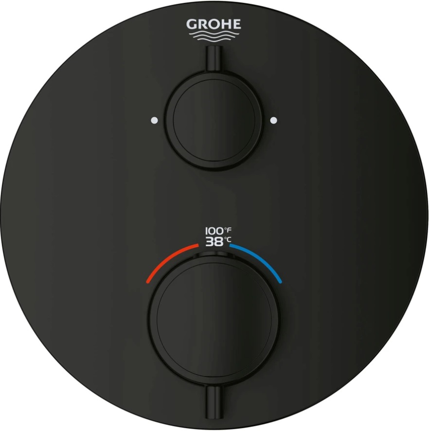 241332430 Two Handle Dual Function Bathtub & Shower Faucet, Matte Black