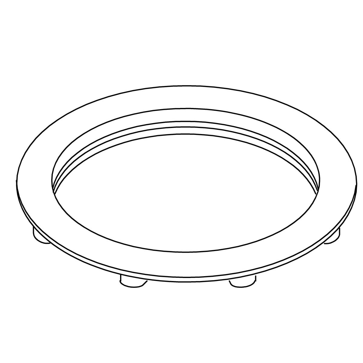43072 3.187 in. -16 NS 2B Nut