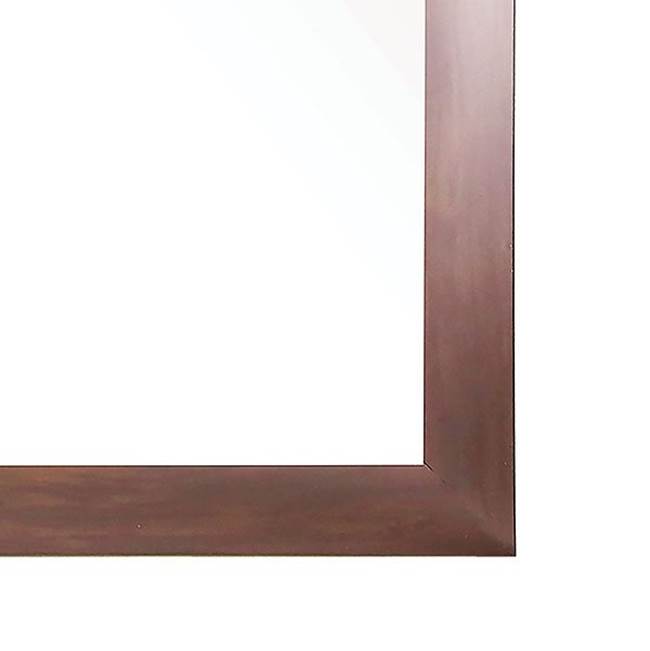 FM2430CC2ESF 24 x 30 in. Framed Rectangle Mirror, Espresso