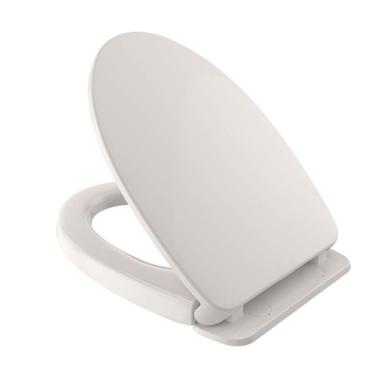 SS124-11 Elongated Soft-Close Seat, Colonial White