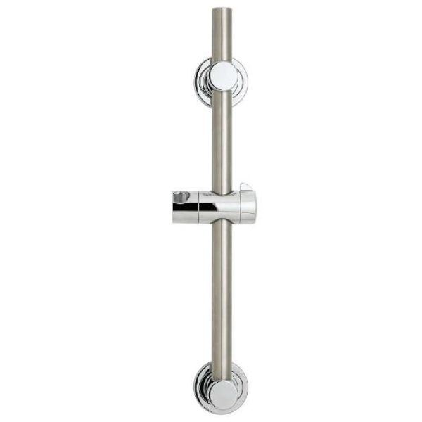 24in. Slide Bar - Polished Chrome - Stainless Steel - ADA Compliant