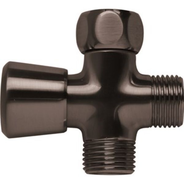 VS-111-MB Shower Arm Diverter, Matte Black