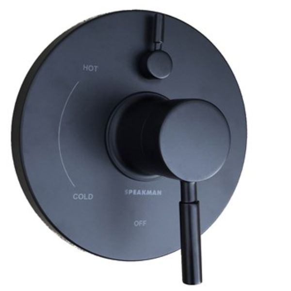 CPT-1401-MB Hand Shower Valve Trim, Matte Black