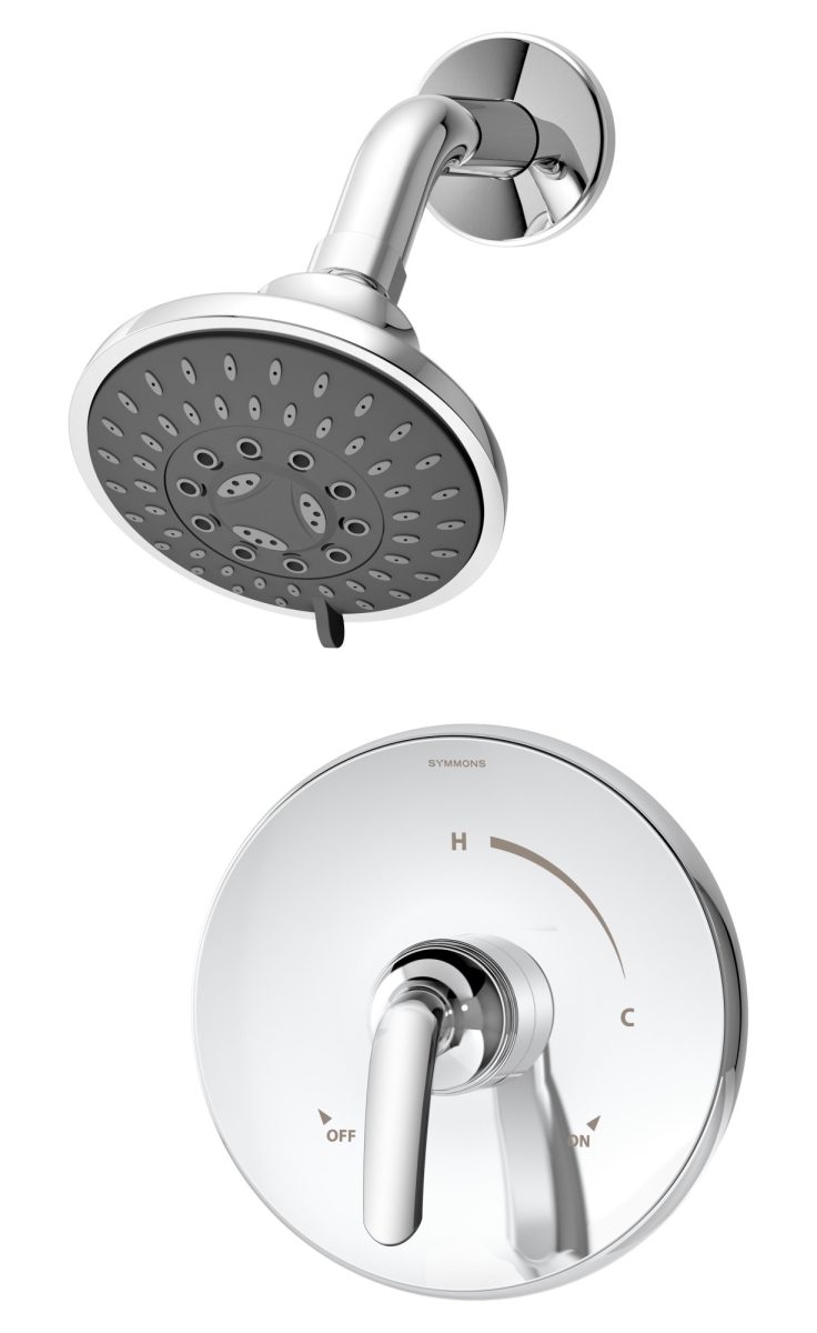 5501-1.5-TRM Elm 1-Handle Wall-Mount Shower Trim Kit, Polished Chrome