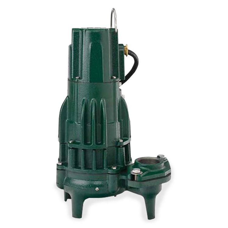 230V 1.5 HP High Head Waste-Mate Non-Automatic Cast Iron Sewage Pump