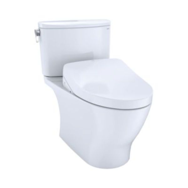 MW4423046CUFGA-01 1.0 GPF Nexus 1G Toilet with Washlet S500E Autoflush, No.01 Cotton - 2 Piece -  Toto, MW4423046CUFGA#01