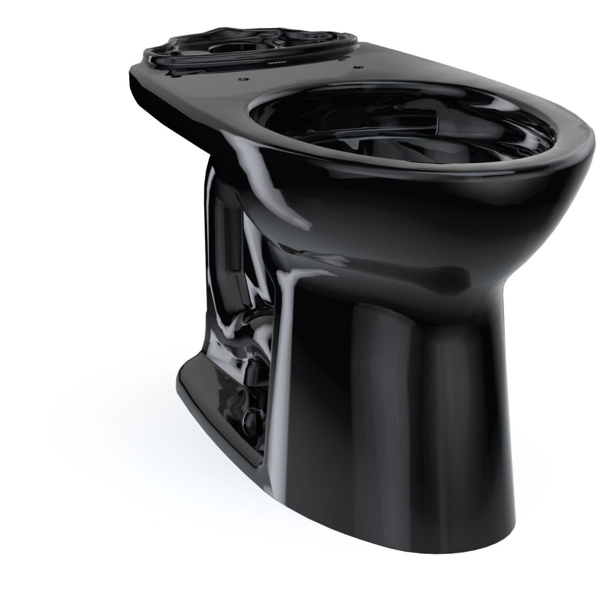 C776CE-51 Drake Tornado Flush Elongated Front Toilet Bowl, No.51 Ebony