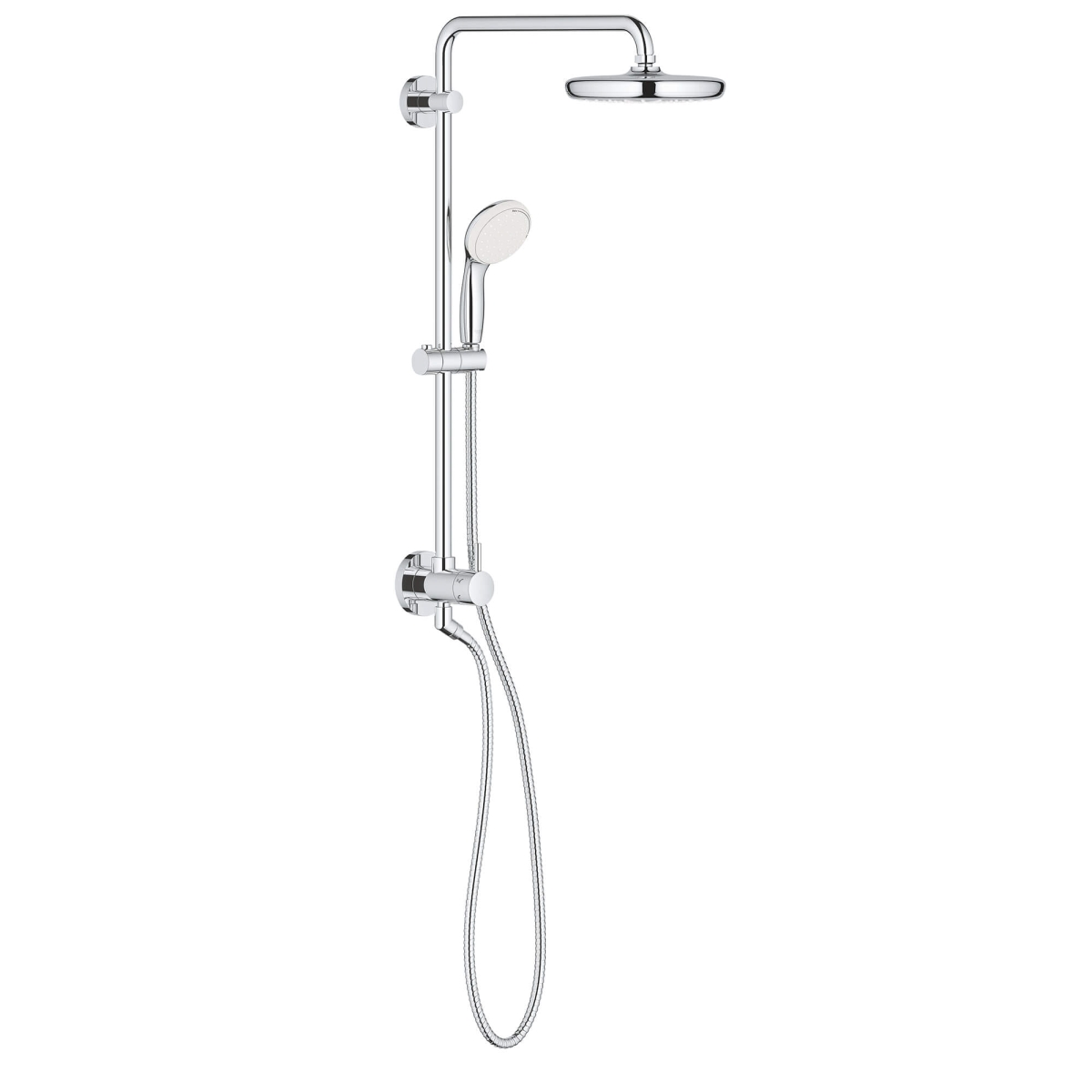 Grohe 26123001 1.75 GPM Retro-Fit 210 Shower System & Diverter, Chrome