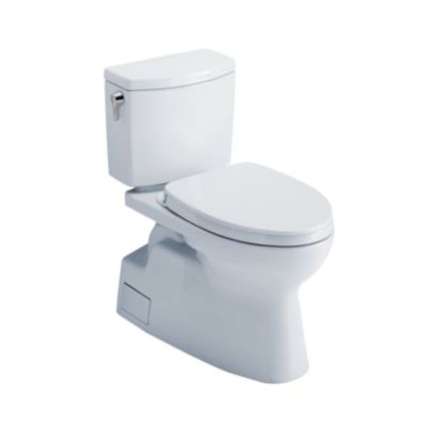 MS474124CUFRG-01 Vespin II 1G Toilet with SS124 Right Hand Trip Lever, No.01 Cotton -  Toto, MS474124CUFRG#01