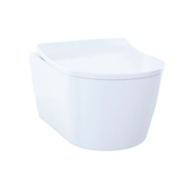 CWT427227CMFG-MS 1.28-0.9 GPF RP Compact Wall Hung Bowl Kit, Matte Silver