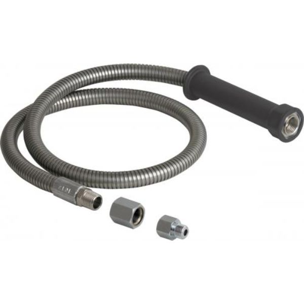 Picture of Chicago Faucets 83-58ABNF 58 in. Stainless Steel Hose & Handle Assembly