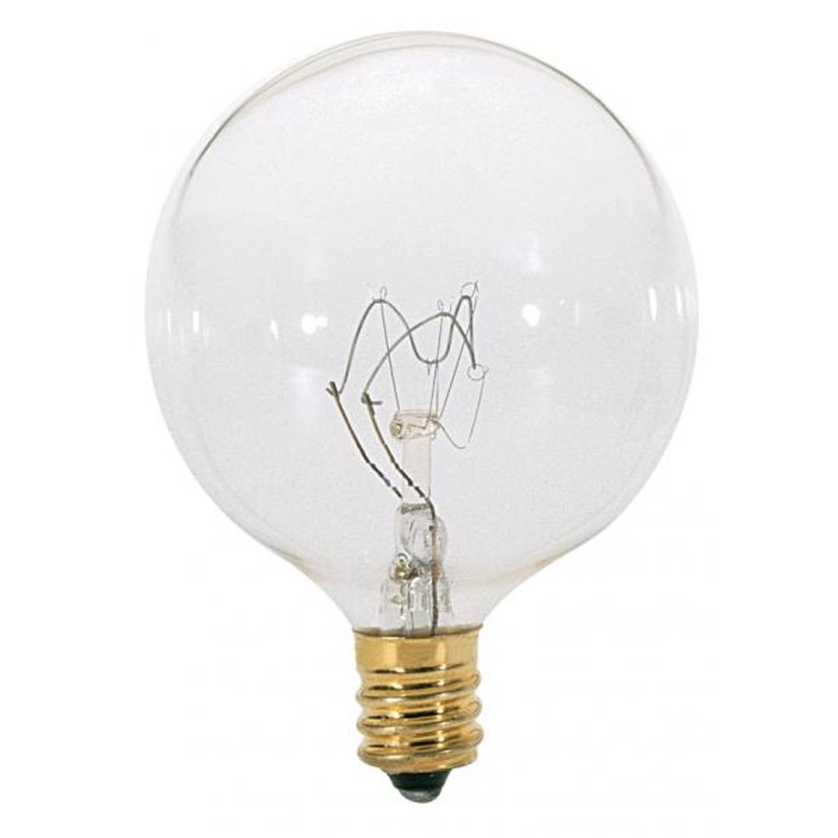 Picture of Satco S3821 15W G16 0.5 Incandescent & 120V Lamp&#44; Clear