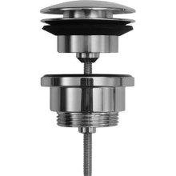 0050521092 Metal Push-Pull Drain, Polished Chrome