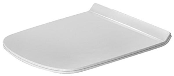 0060590000 DuraStyle Elongated Closed-Front Toilet Seat with Soft Close Accessory, White