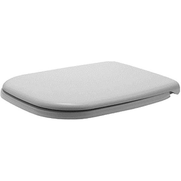 0067390000 D-Code Elongated Closed Front Toilet Seat with Cover, White