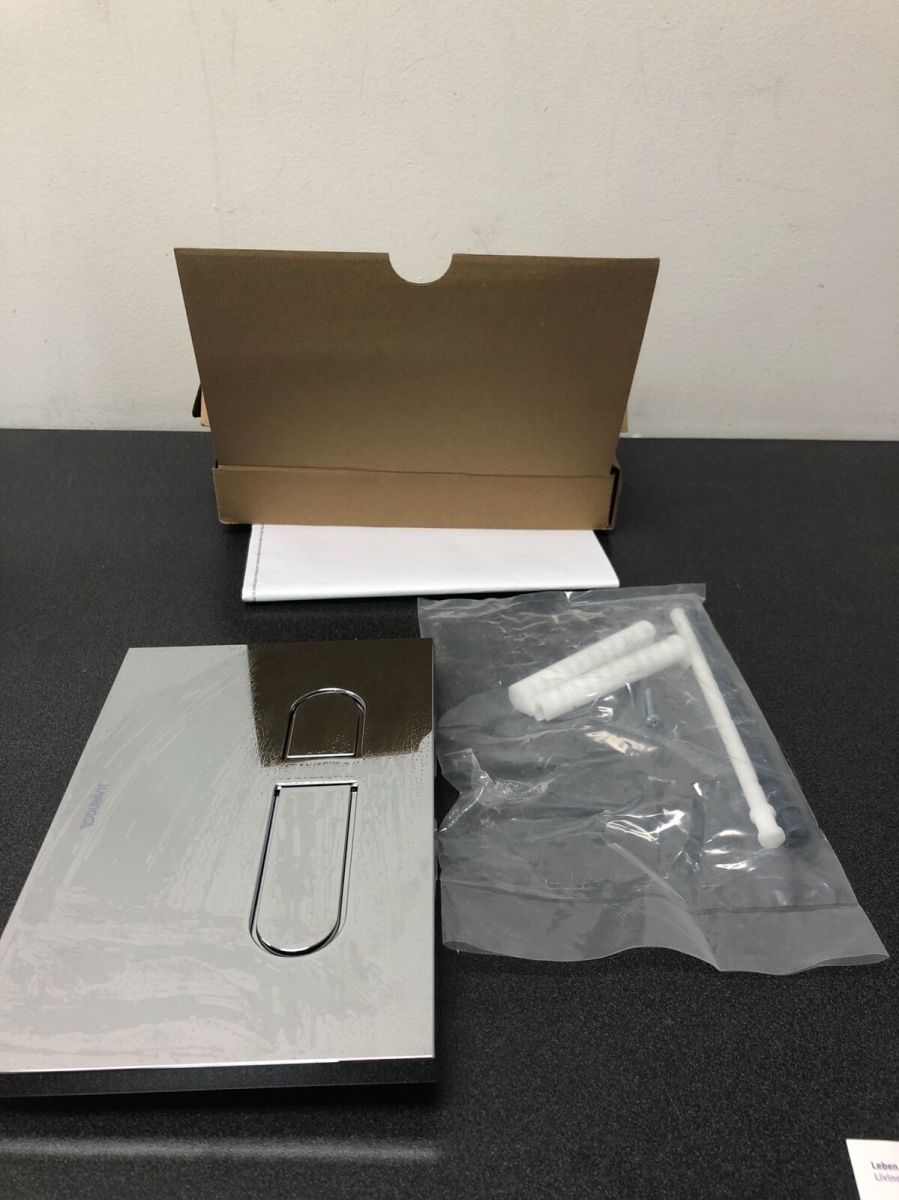 WD5008021090 8.5 in. DuraSystem A1 Actuator Plate for Toilets, Chrome