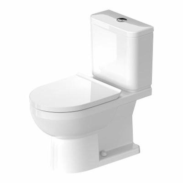 2188010000 Elongated Chair Height Toilet Bowl Only, White -  Duravit