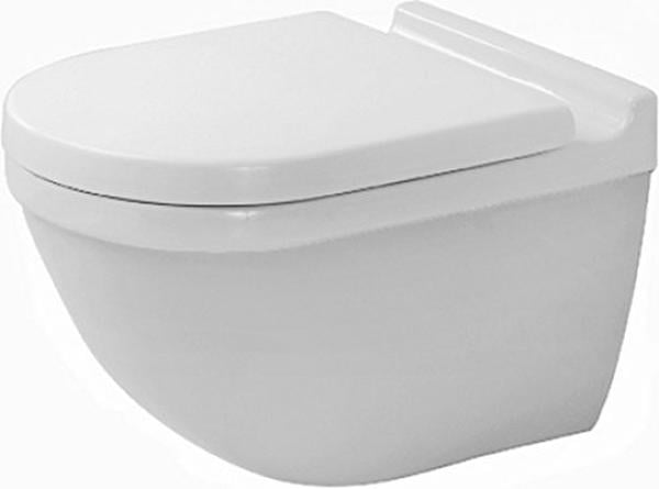Starck 3 1.6 GPF Wall Mount Toilet, White