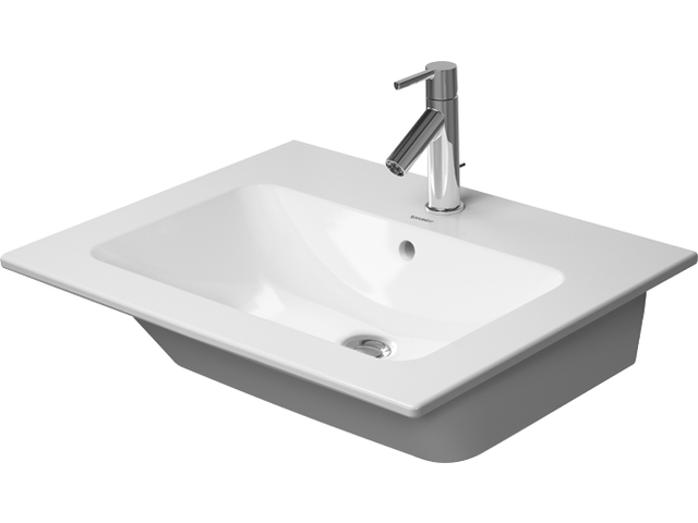 2336630000 18.75 x 23.25 in. Starck Drop-in Basin, White Alpin