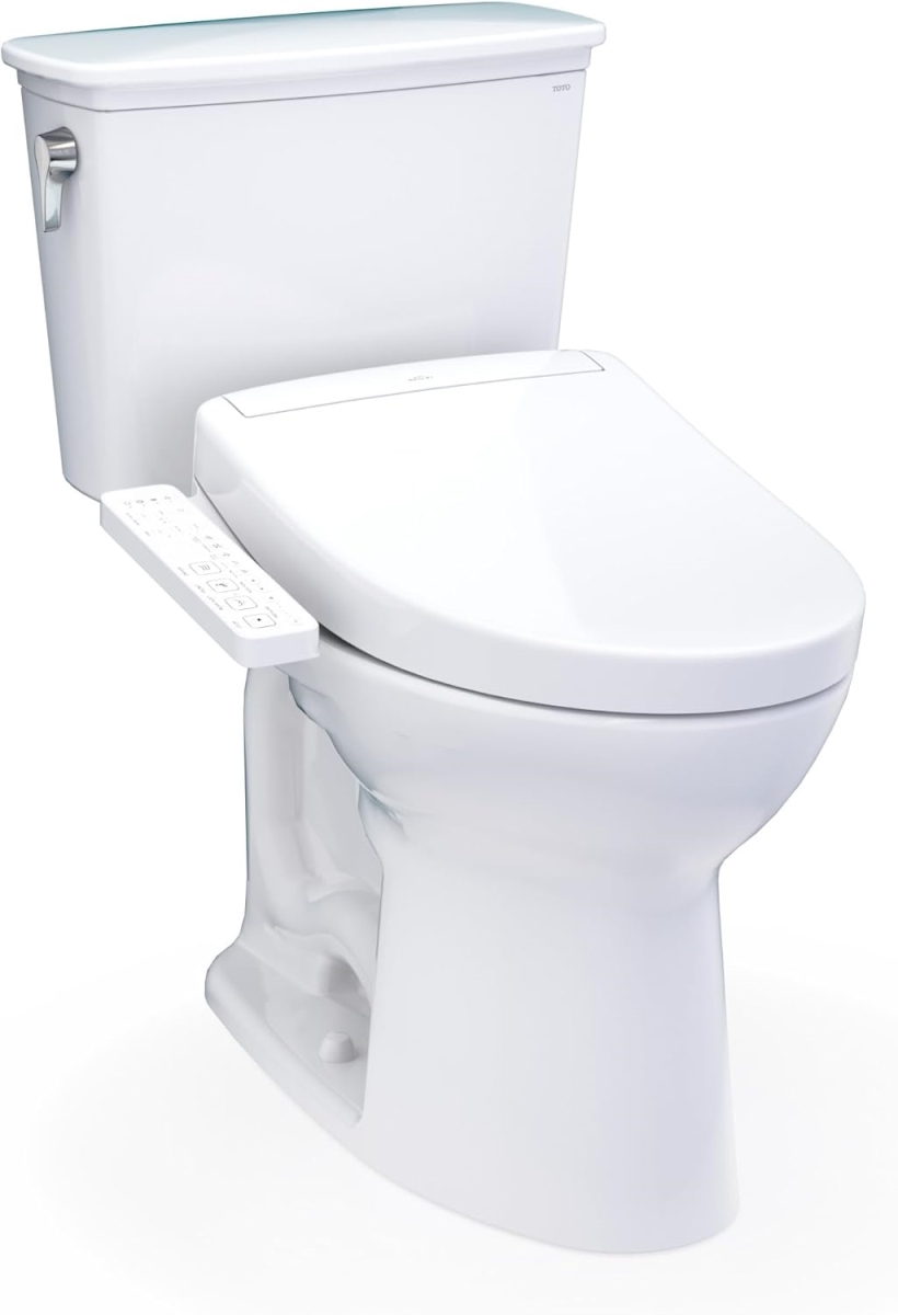 MW7863346CEG-01 Drake Transitional RH Washlet Toilet, Cotton White