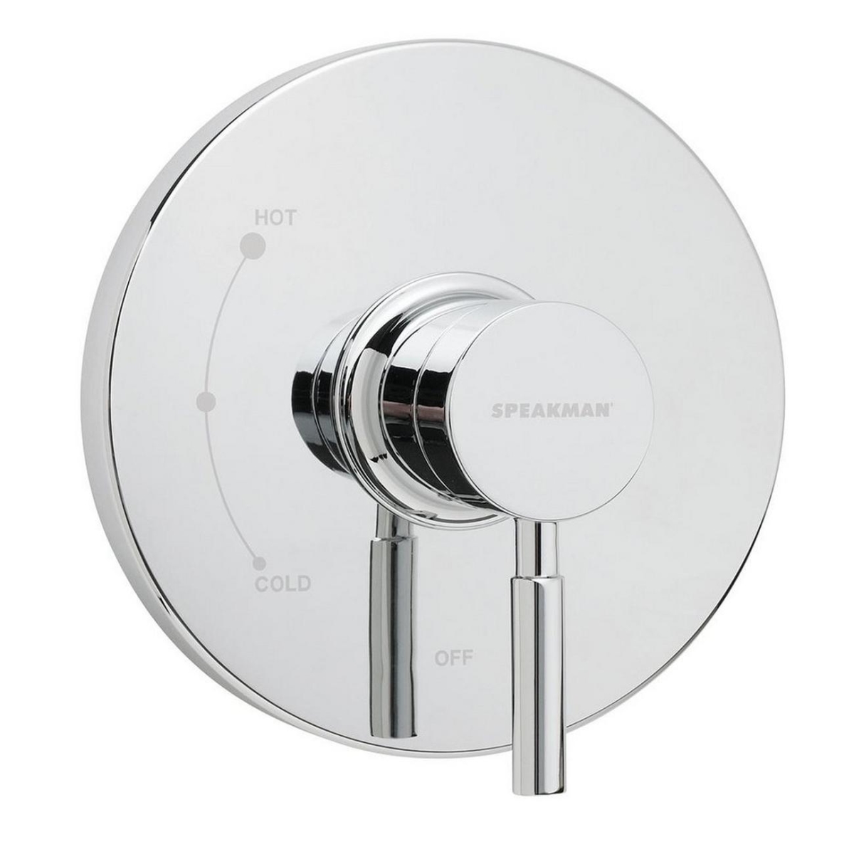 CPT-1000-P Single Handle Pressure Balancing Valve Trim in Polished Chrome