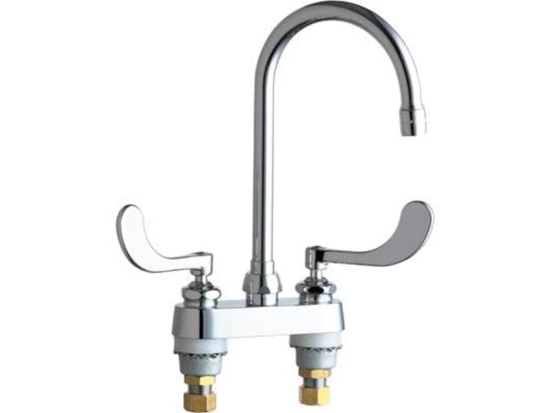 895-317GN2AE72XKAB 0.5 GPM 2-Handle Blade Sink Faucet, Chrome