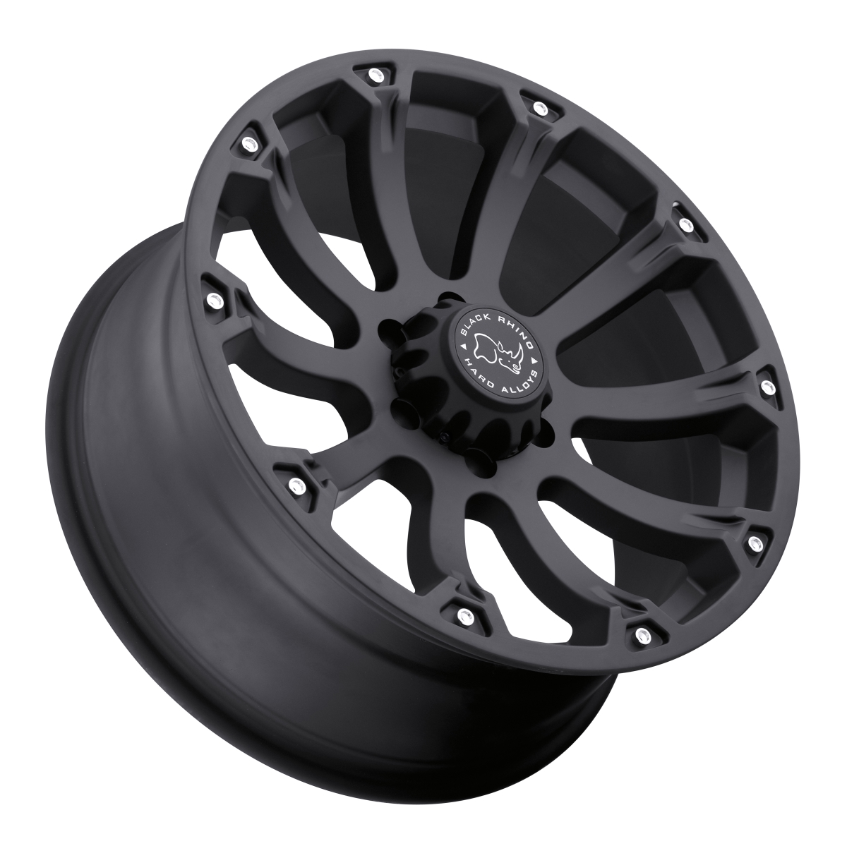 Black Rhino 1790SID126135B87 SIDEWINDER Black Wheel (17x9"/6x135mm,+12mm offset)