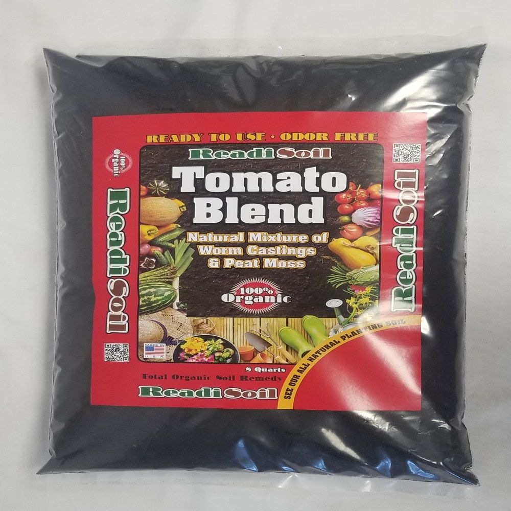 8 qt. 100 Percentage Organic Worm Castings Tomato Blend