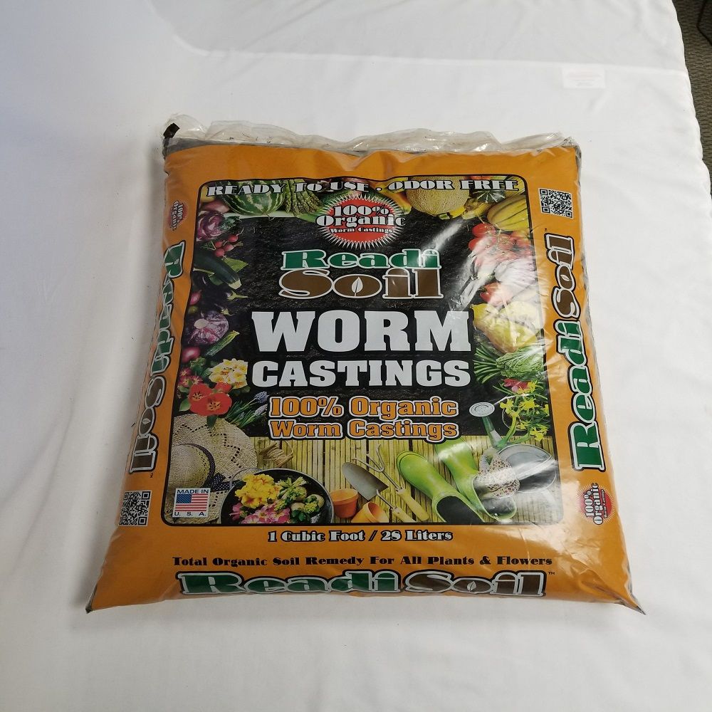 100 Percentage Organic 1 cu. ft. Worm Castings