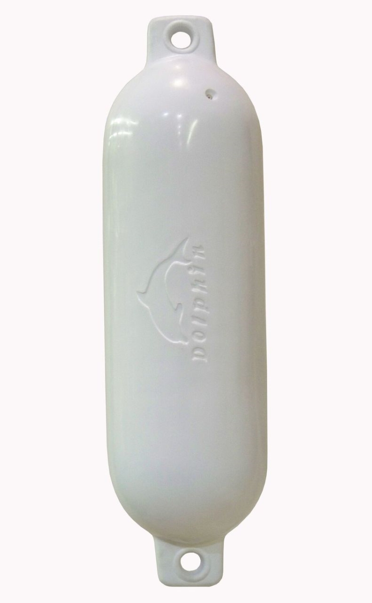 DE50161F 4 x 16 in. Fender Boat Twin Eye, White