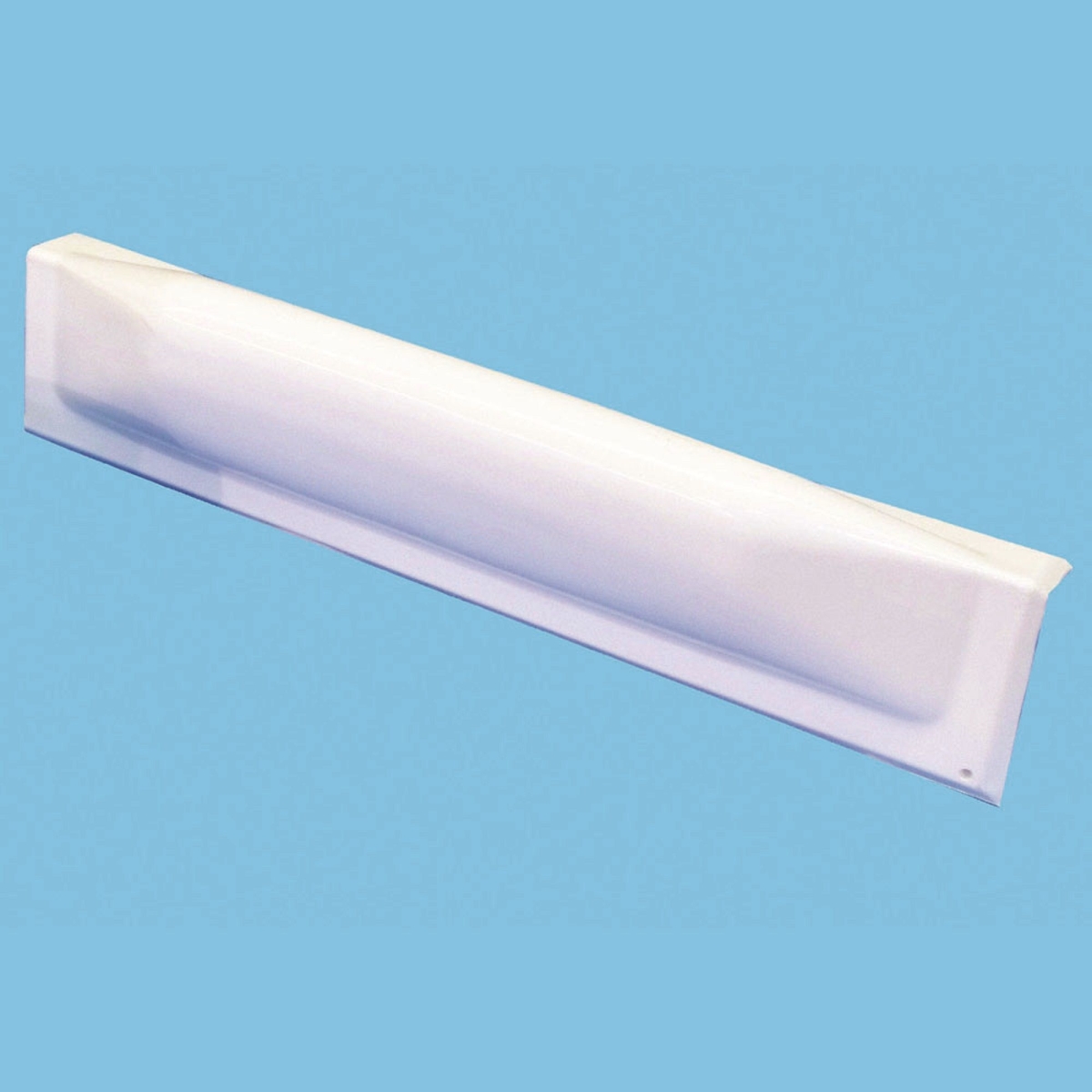 DE73106F 18 in. Straight Dock Bumper Dock Guard, White