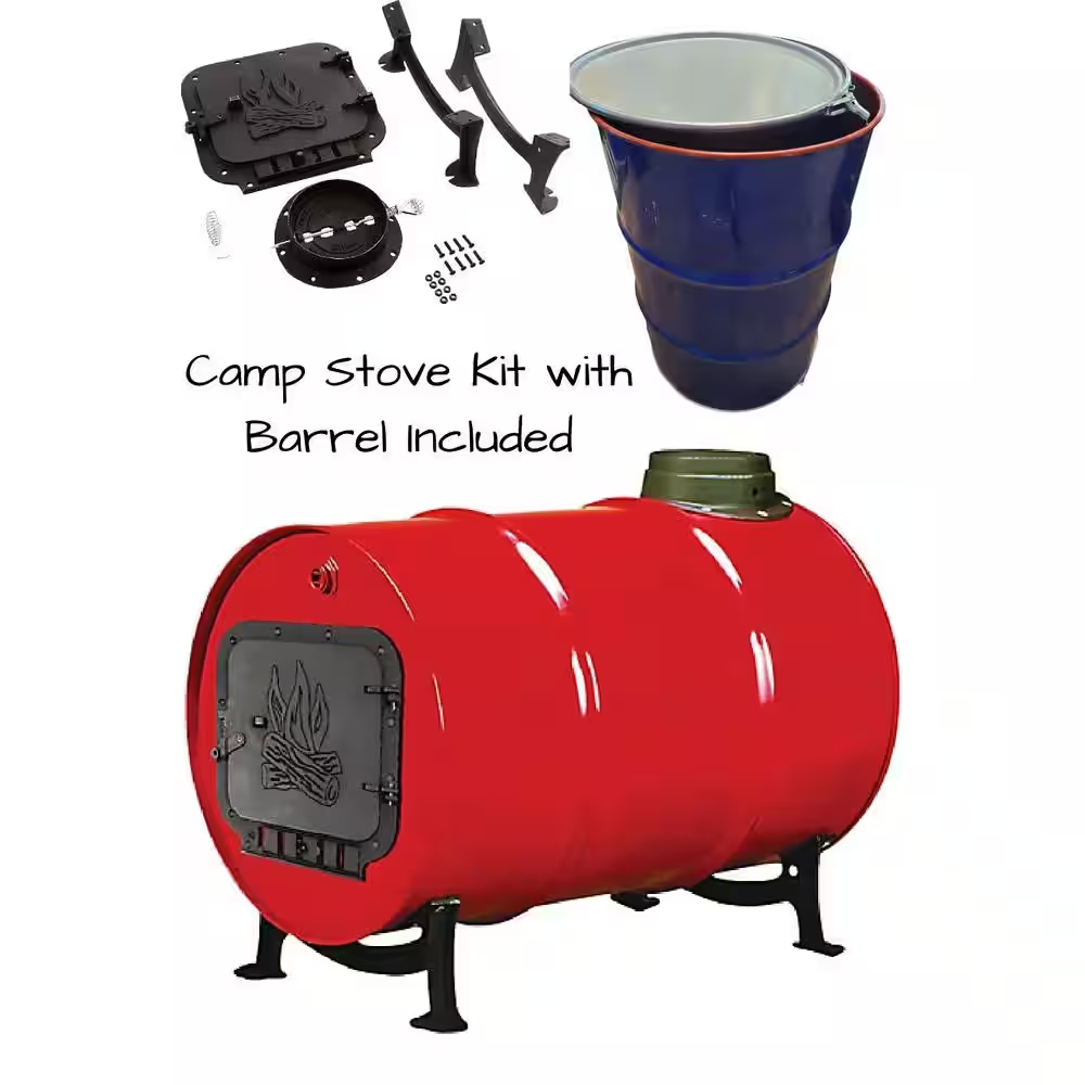 Picture of Total Sourcing Concepts CSKBB55 Camp Stove Kit with Barrel