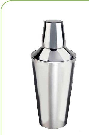 Picture of NuSteel TG-CS-1 Cocktail Shaker - Stainless Steel
